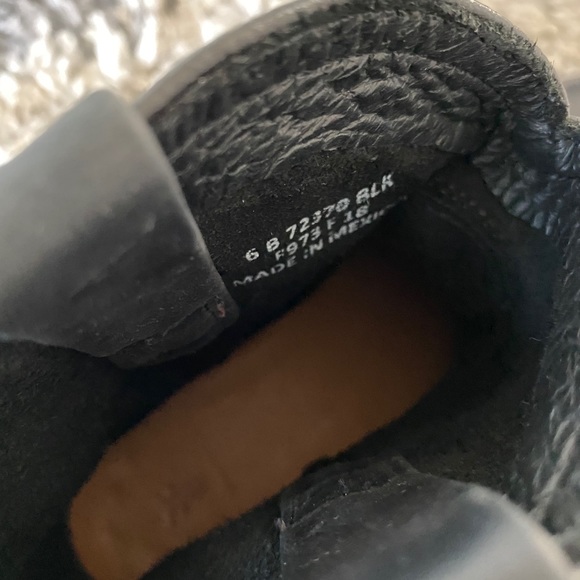 Frye Wyatt Black Harness Boot, Size 6 EUC - Picture 3 of 3